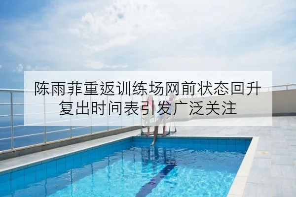 陈雨菲重返训练场网前状态回升 复出时间表引发广泛关注